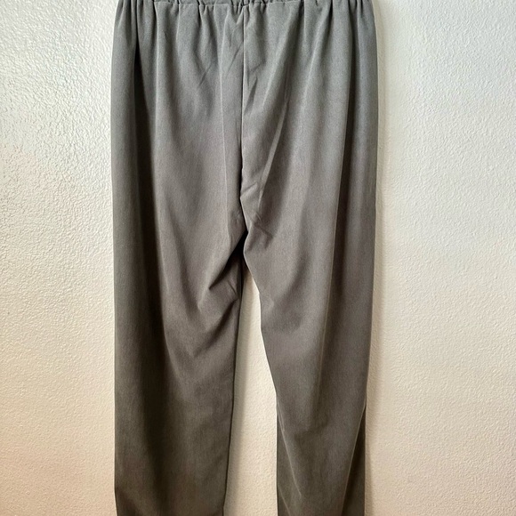 Gray Corduroy Wide Leg Pants With Pockets Size Large BNWOT - Picture 6 of 7